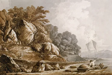 Ansicht in Macao, aus 